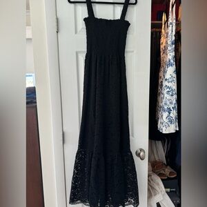 Hill House Anjuli Black Lace Dress S